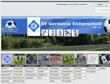 Tablet Screenshot of germania-eicherscheid.de